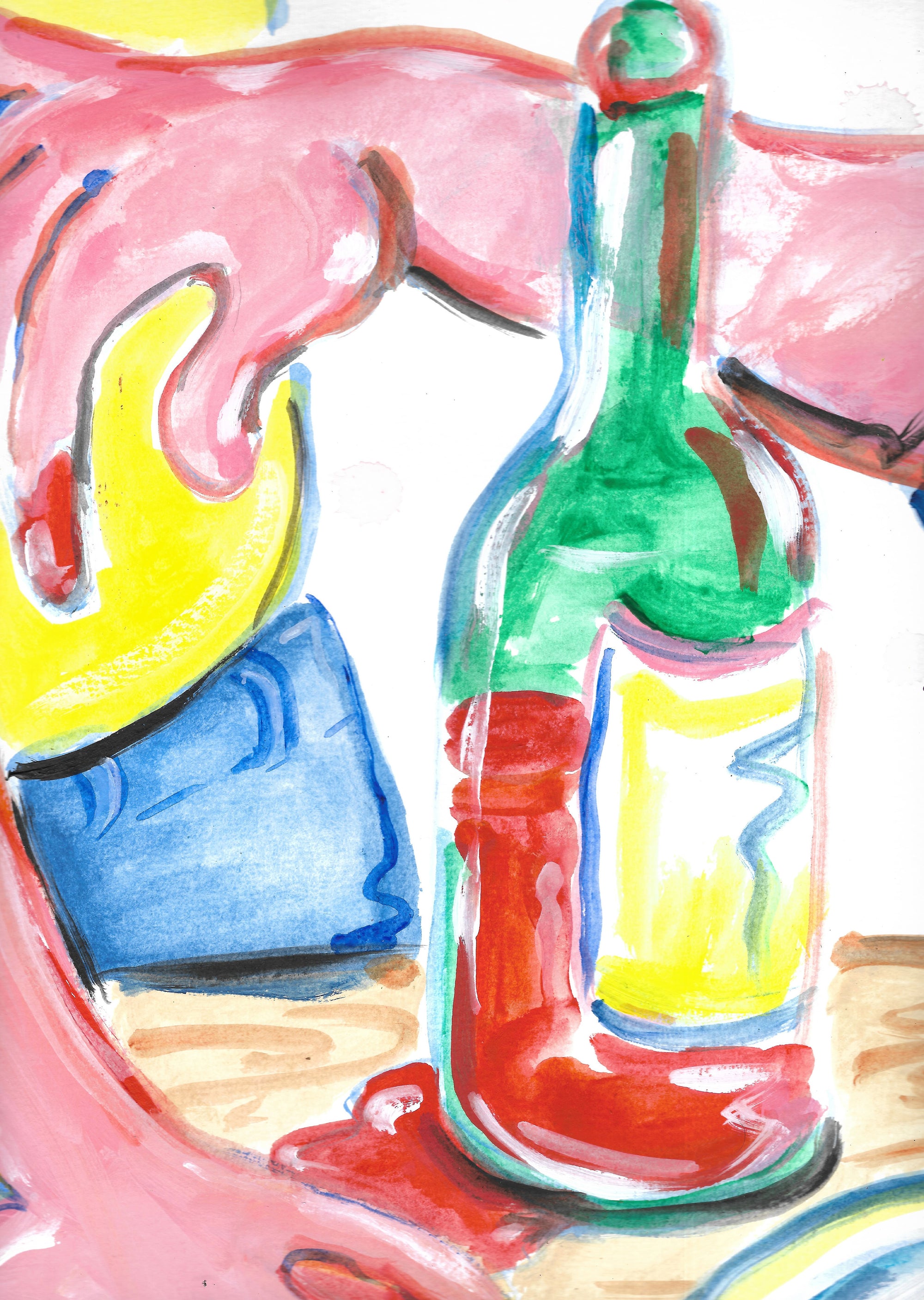 Sorry, papa startles easily