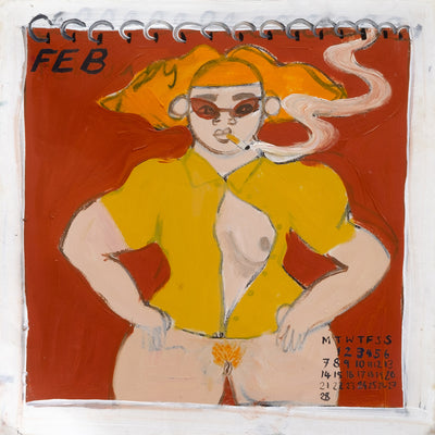 Nudey Calendar Feb
